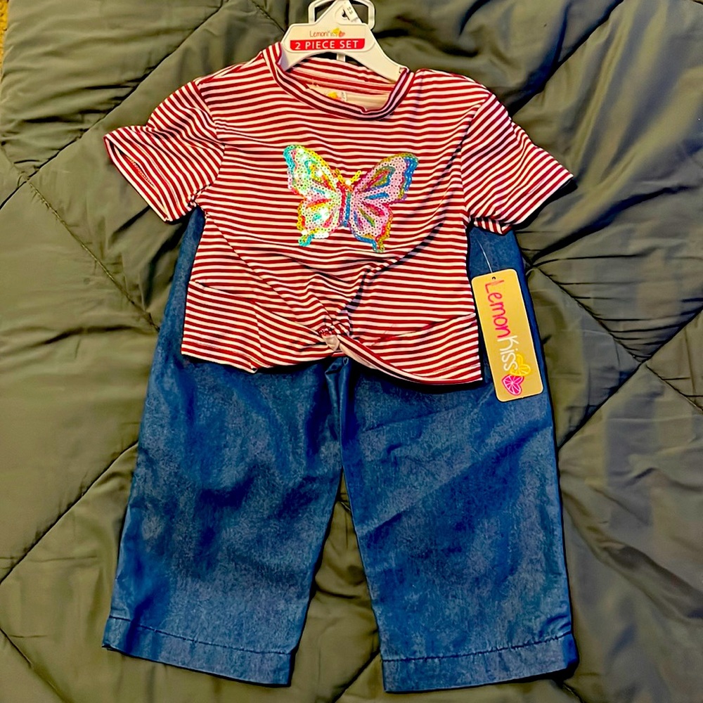 Girls 2-piece pants set